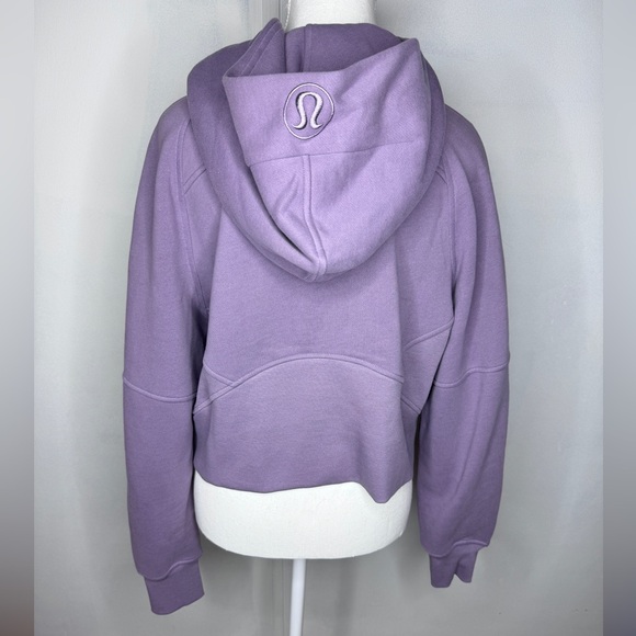 Lululemon Scuba Oversized Half Zip Hoodie Purple Ash XS - Picture 3 of 5